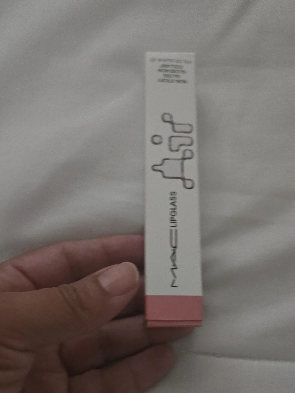 MAC Cosmetics Lipglass Lip Gloss — Pale Pink Packaging
